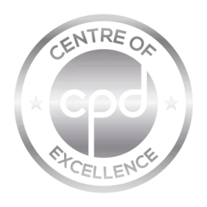 Logo centre of excellence formation metiers bien etre